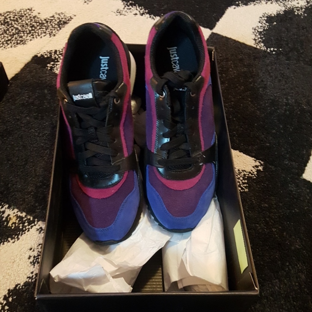 Authentic JustCavalli Colorblock Sneakers